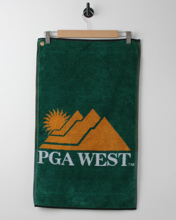 90s PGA West Green Golf Towel