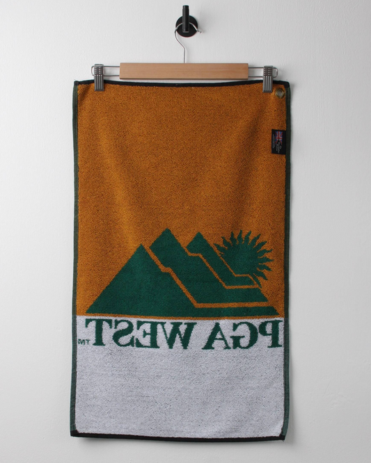 90s PGA West Green Golf Towel