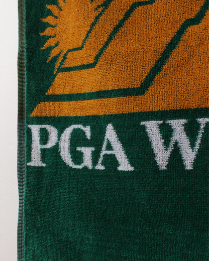 90s PGA West Green Golf Towel