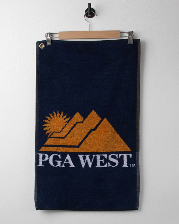 90s PGA West Blue Golf Towel