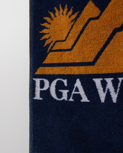 90s PGA West Blue Golf Towel