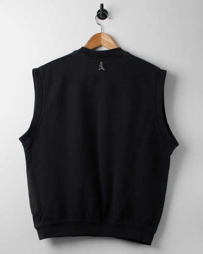 00s Ping ‘Mr Ping’ Logo Navy Cotton Golf Vest (S)