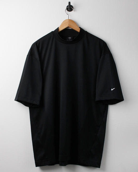 00s Nike Black Dri-Fit Mock Neck Base Layer (L)