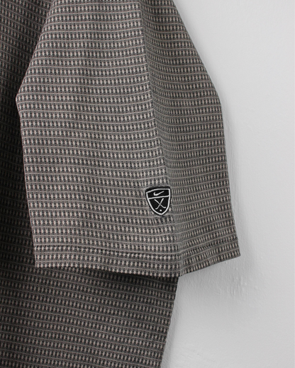 00s Nike Shield Logo Geometric  Polo (L)
