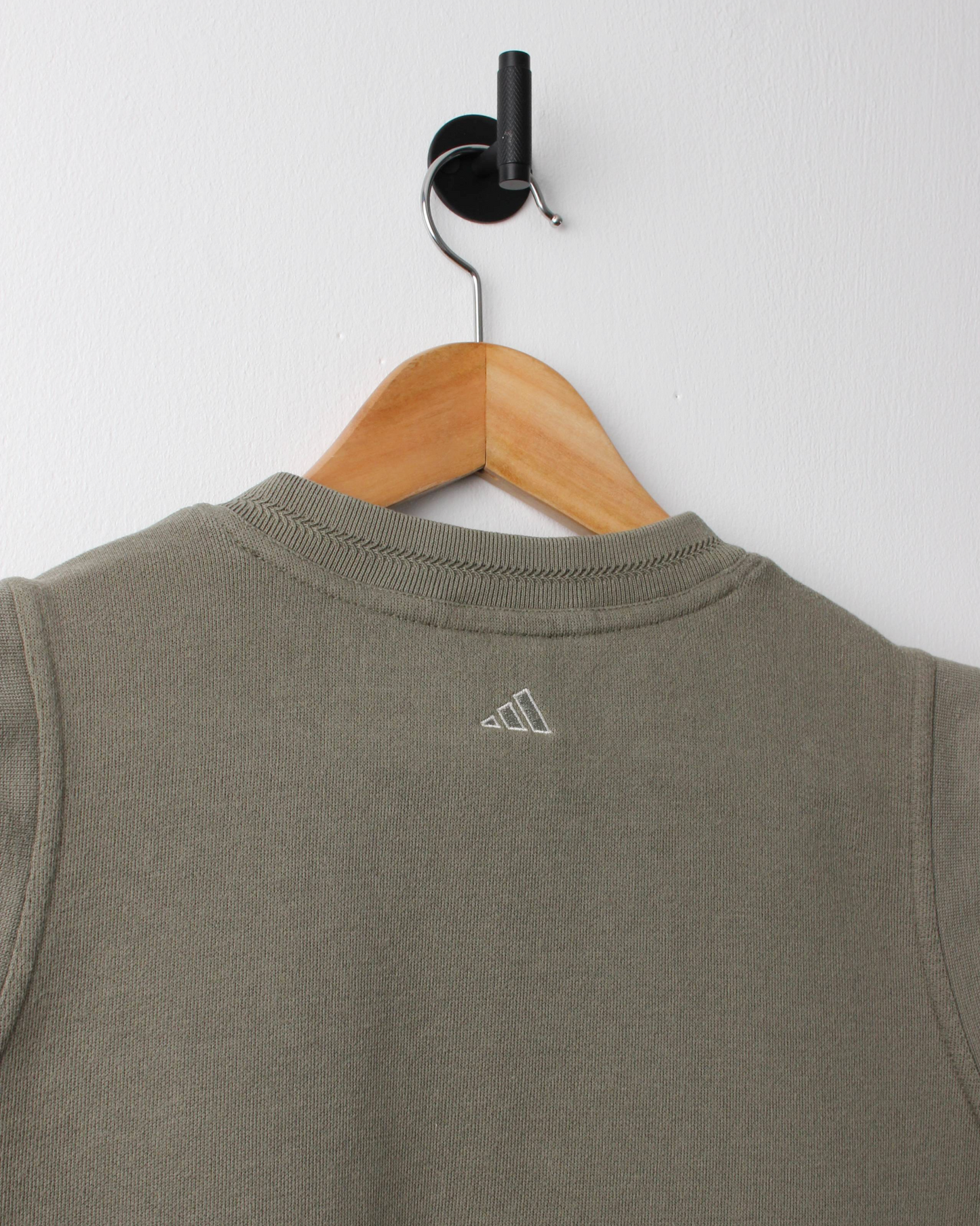 90s Adidas Khaki Cotton Golf Vest (XS)