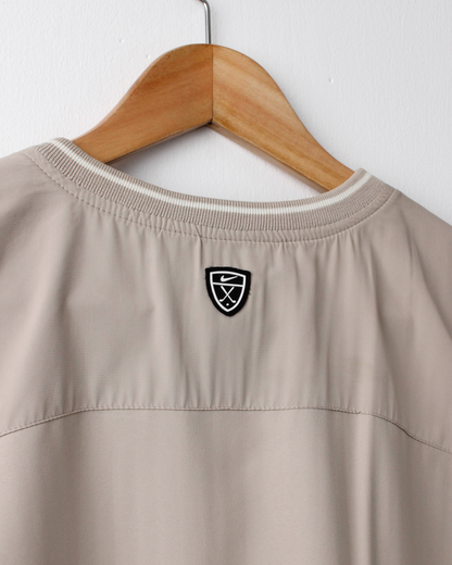 00s Nike Shield Logo Light Brown Golf Vest (XL)