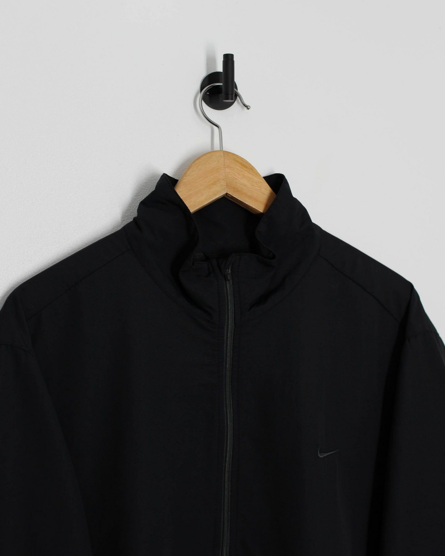00s Nike Black Short Sleeve Windbreaker (XL)