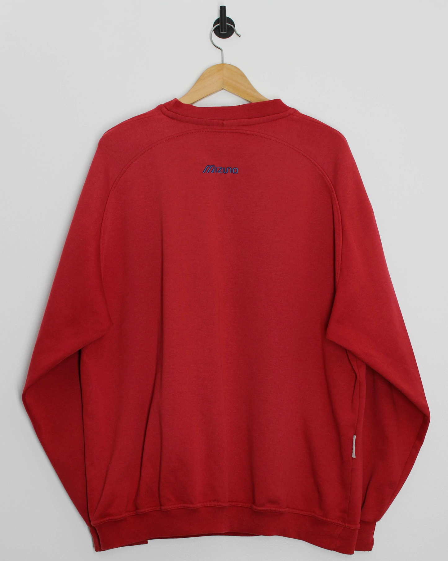 00s Mizuno Red Crewneck Sweatshirt (XL)