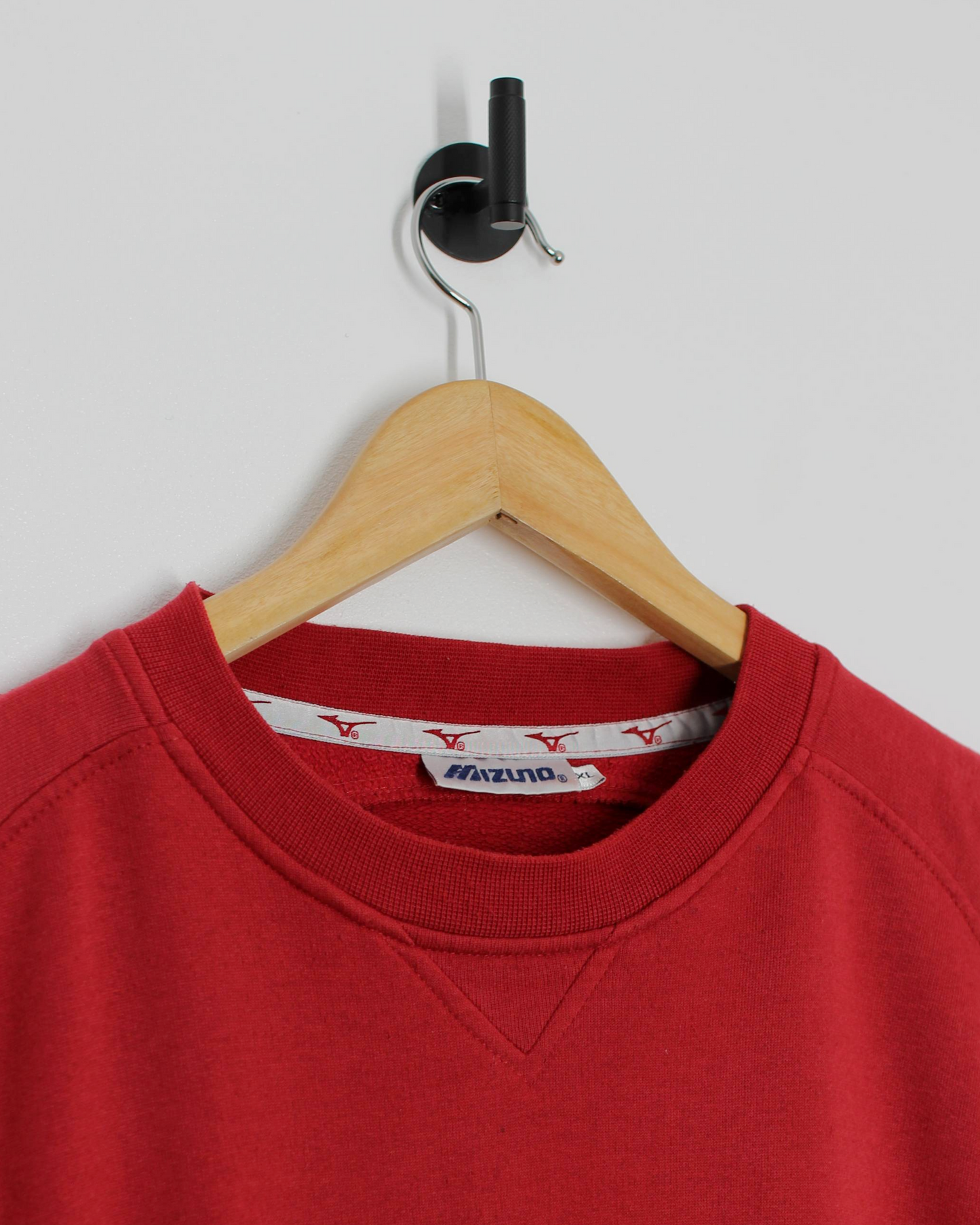 00s Mizuno Red Crewneck Sweatshirt (XL)