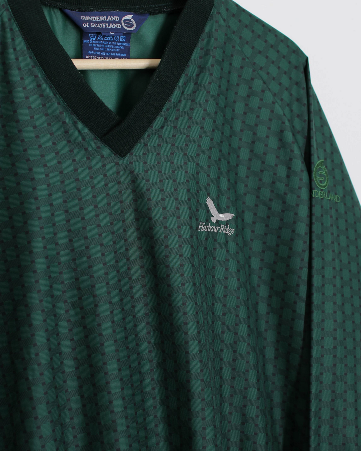 00s Sunderland Of Scotland Harbour Ridge Green Windbreaker (L)
