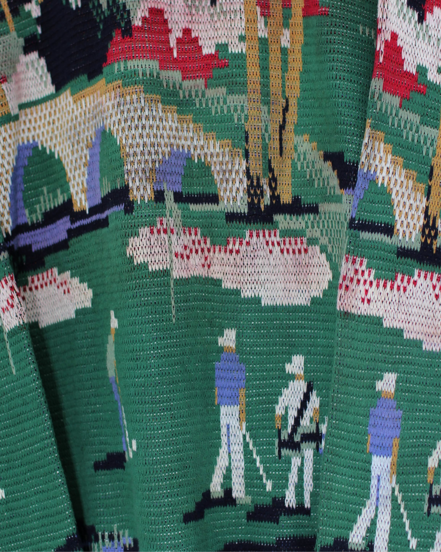 90s Crossings Abstract Crewneck Knit (XL)