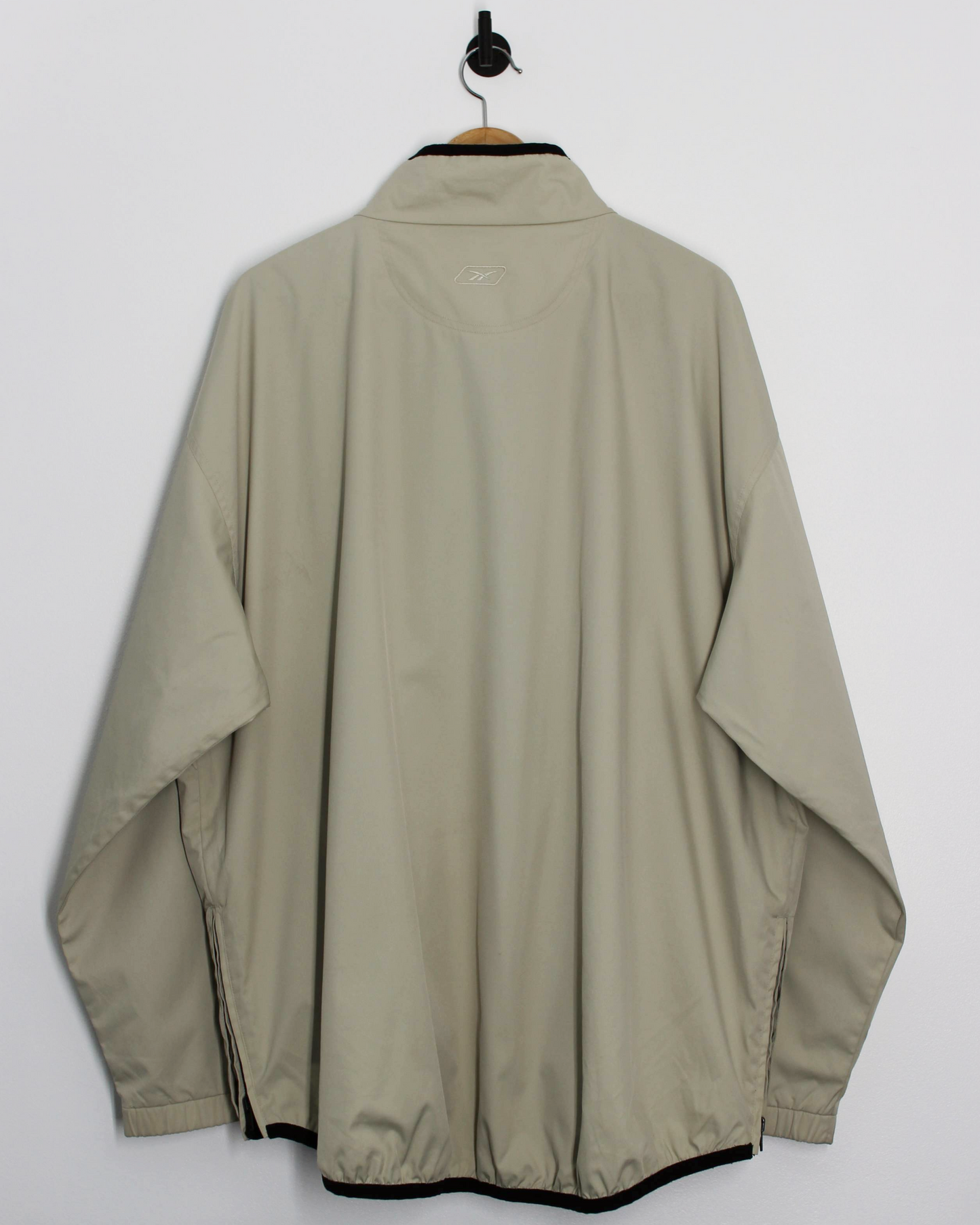 00s Reebok Cream Quarter Zip Jacket (XL)