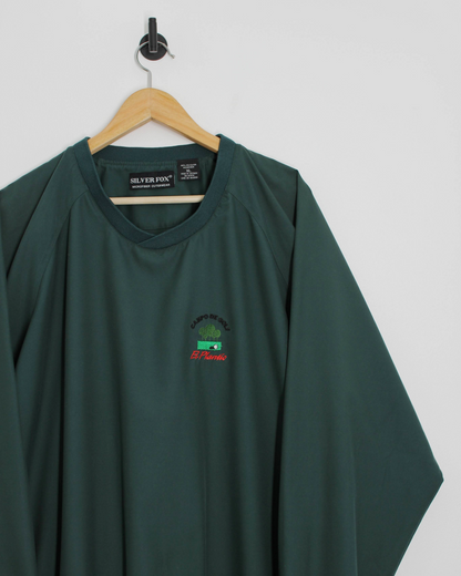 90s Silver Fox ‘Campo De Golf’ Green Windbreaker (XL)