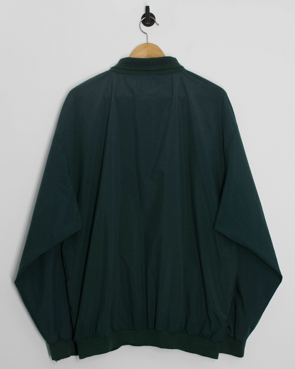90s Nike Green Collared Windbreaker (XL)