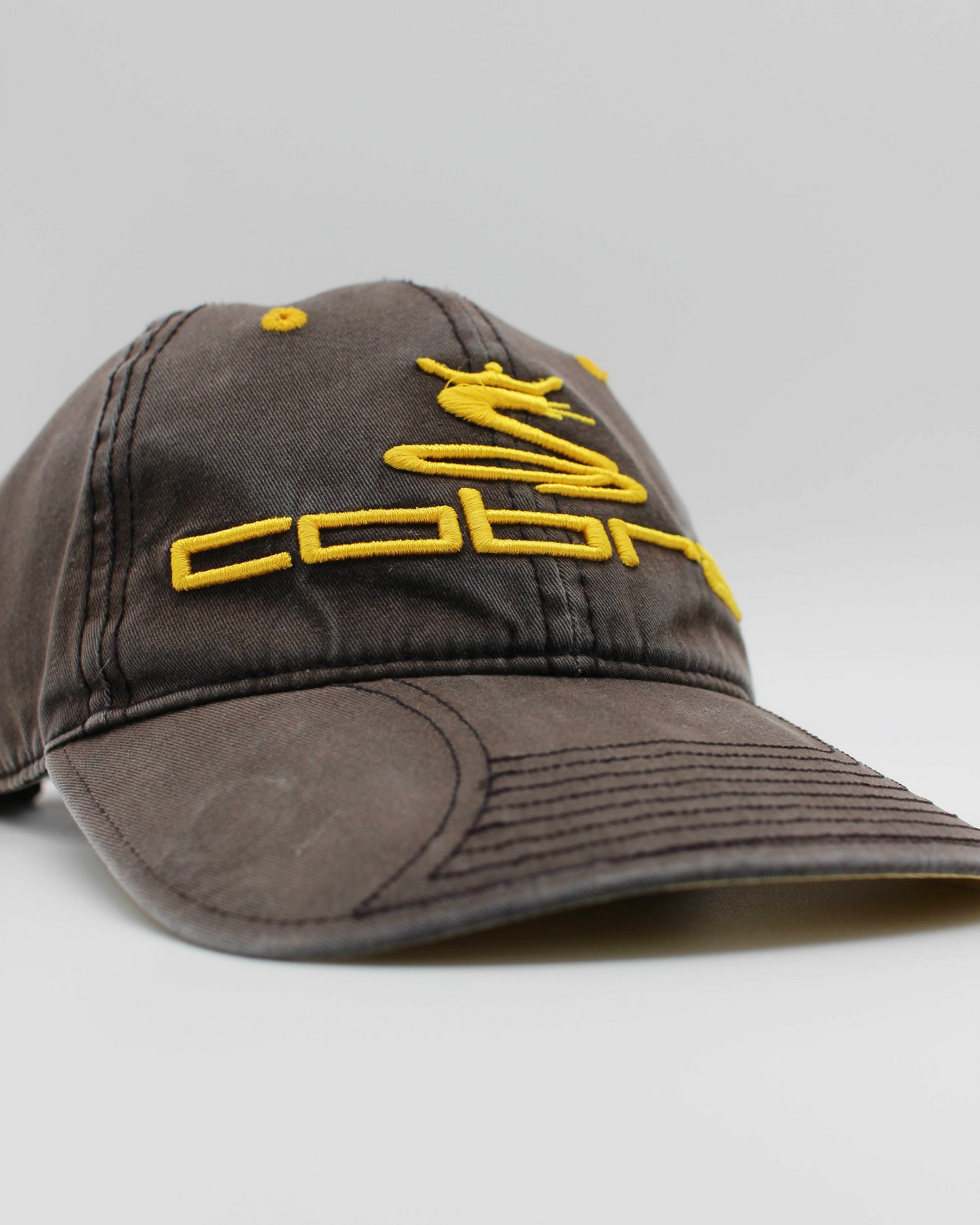 00s Cobra New Era Grey/Yellow Cap