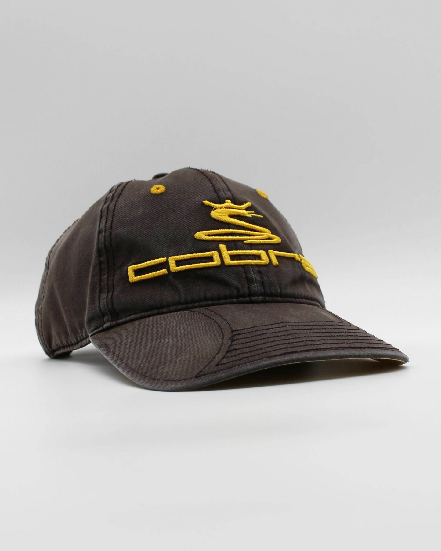 00s Cobra New Era Grey/Yellow Cap