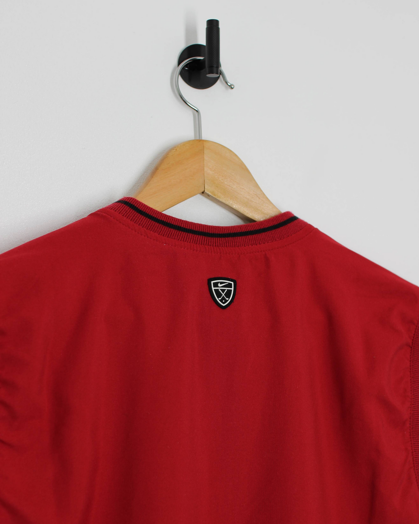 00s Nike Shield Logo Red Golf Vest (S)