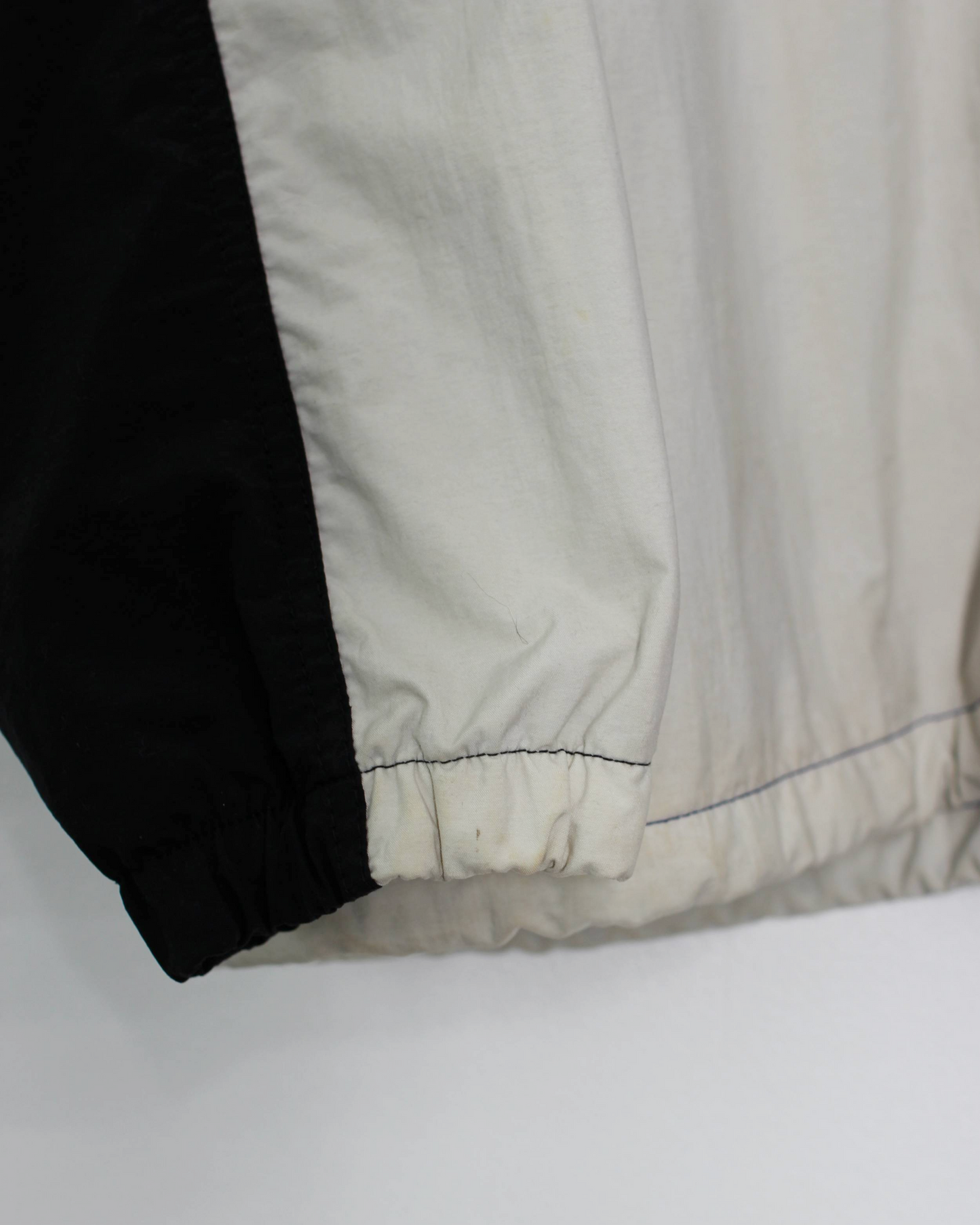 90s IZOD Colourblock Quarter Snap Windbreaker (L)