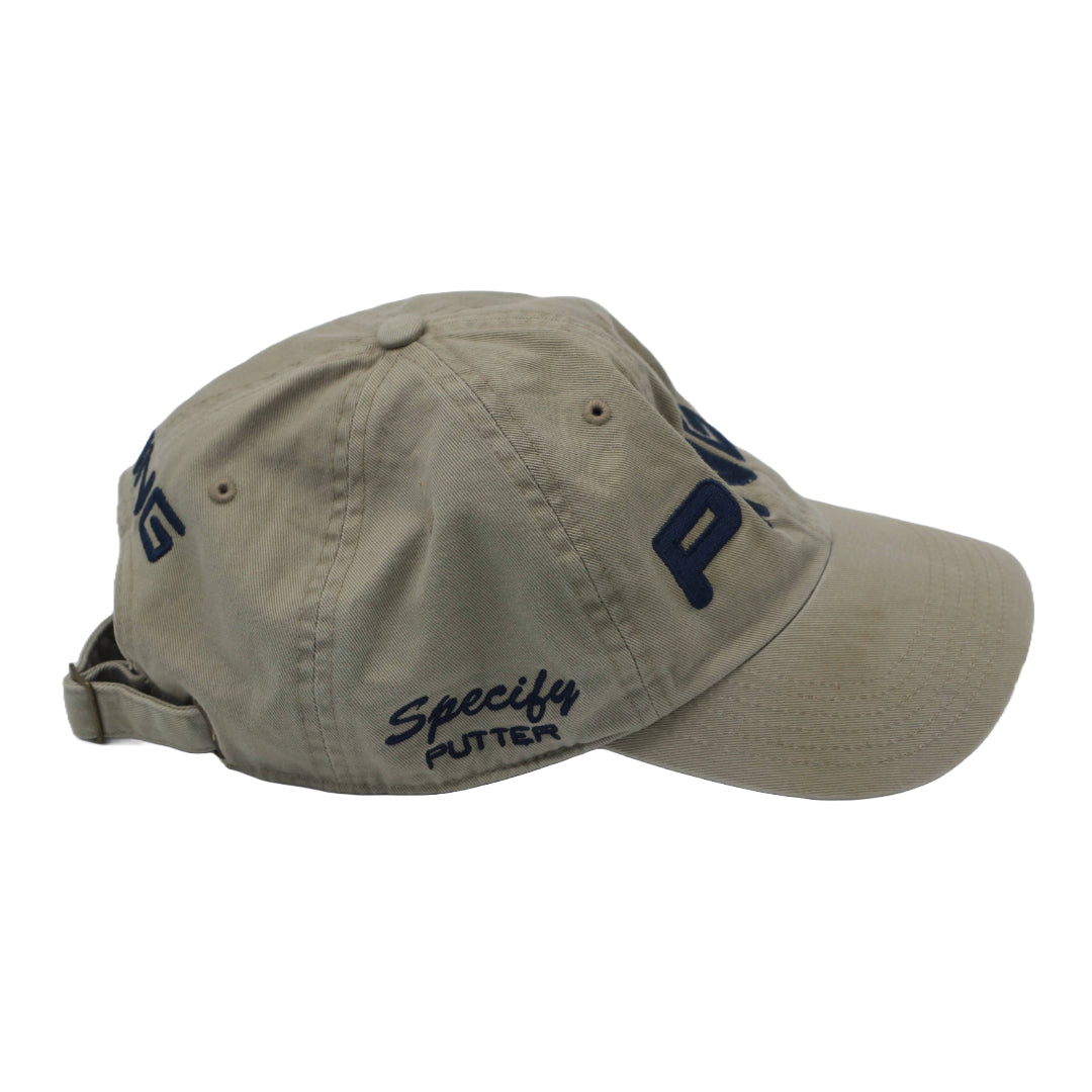 Ping Beige/Navy Golf Cap