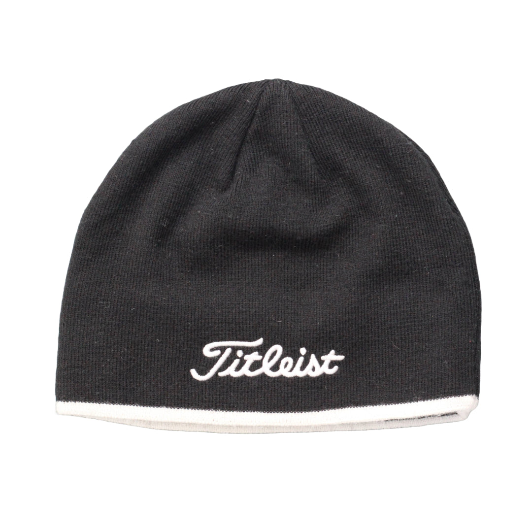 Titleist Black/White Golf Beanie Hat