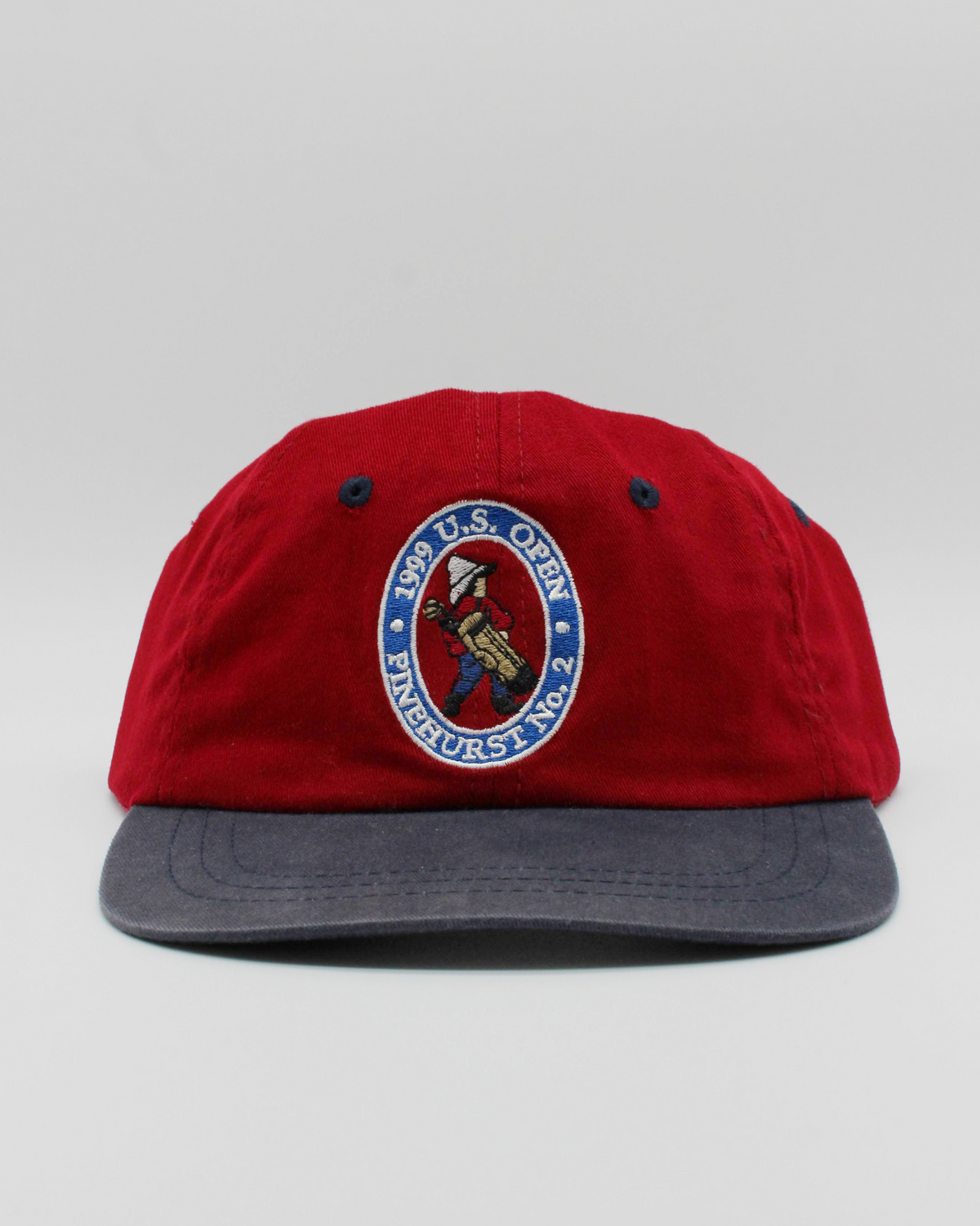 ‘99 US Open Pinehurst Red & Navy Two Tone Cap
