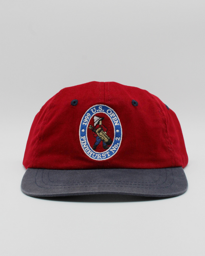 ‘99 US Open Pinehurst Red & Navy Two Tone Cap