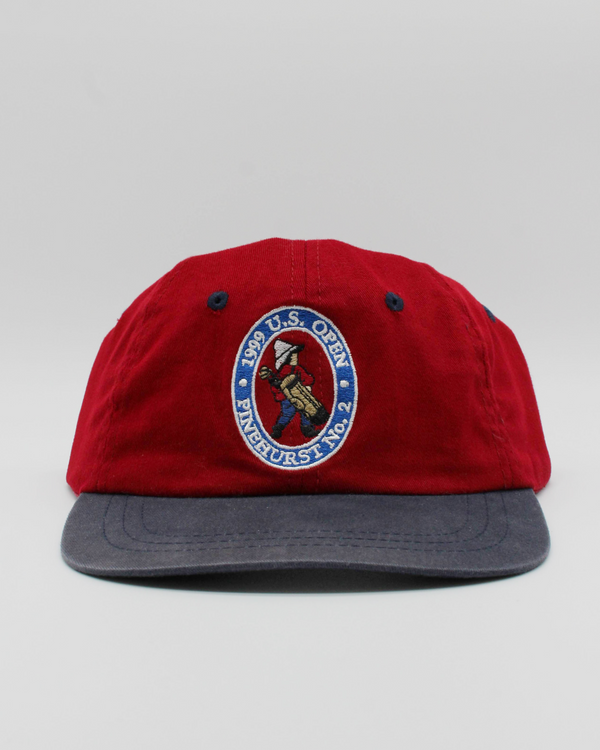 ‘99 US Open Pinehurst Red & Navy Two Tone Cap