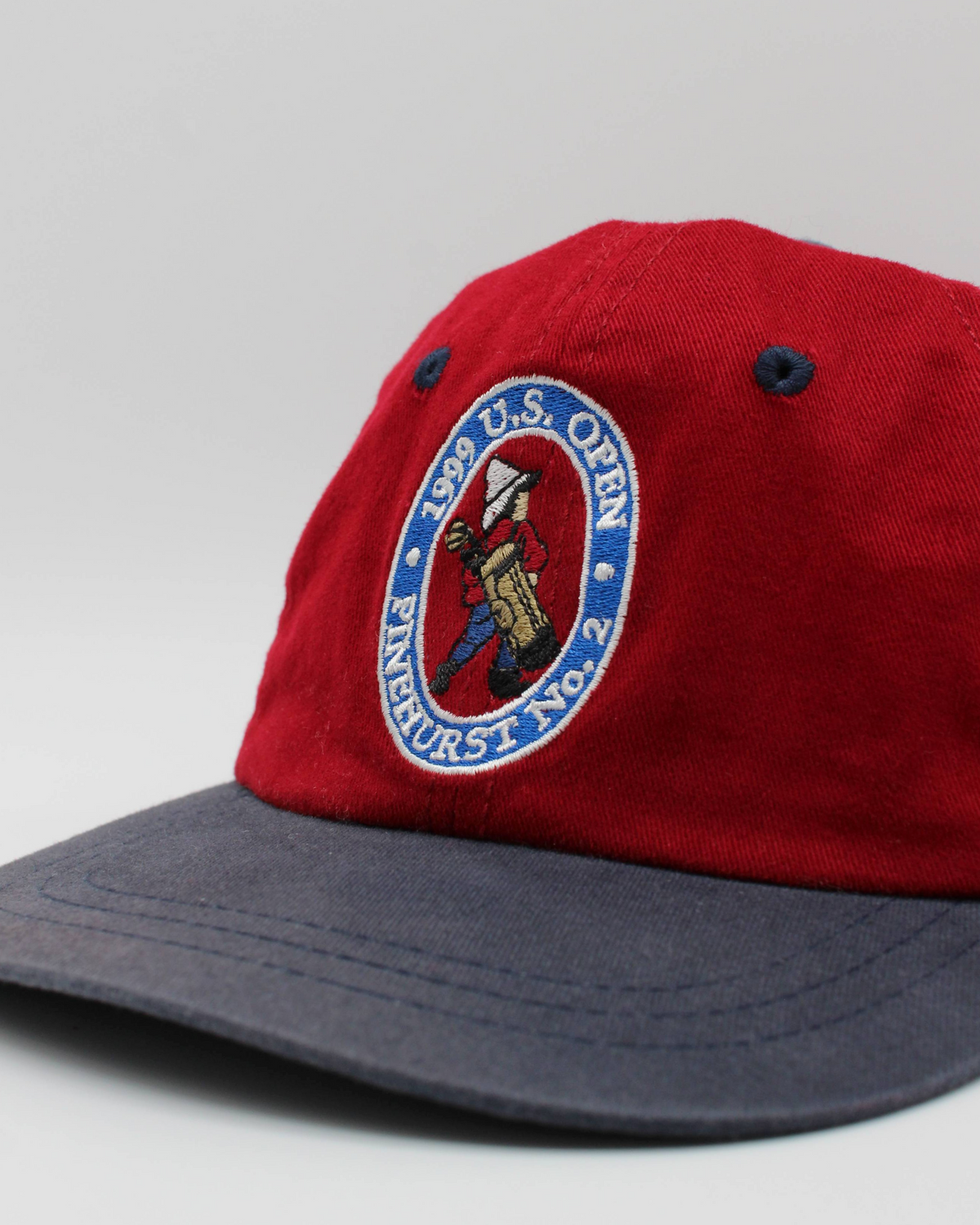 ‘99 US Open Pinehurst Red & Navy Two Tone Cap