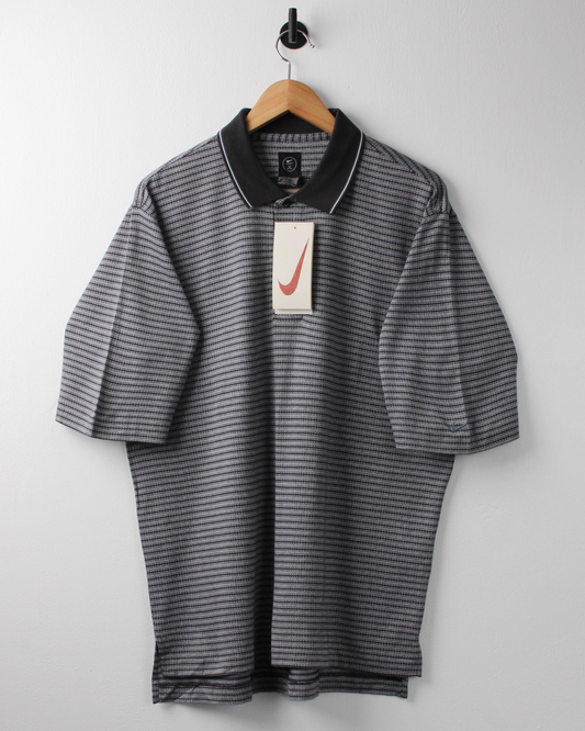 90s Nike Geometric Polo with Tags (S)