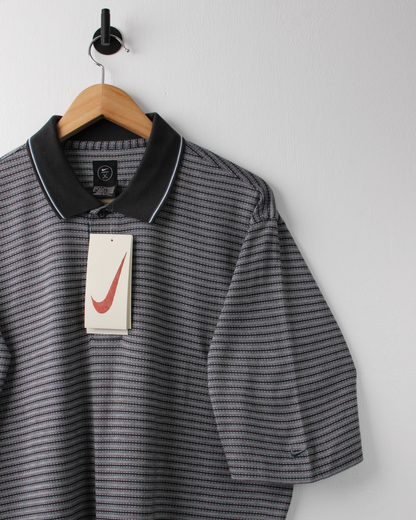90s Nike Geometric Polo with Tags (S)