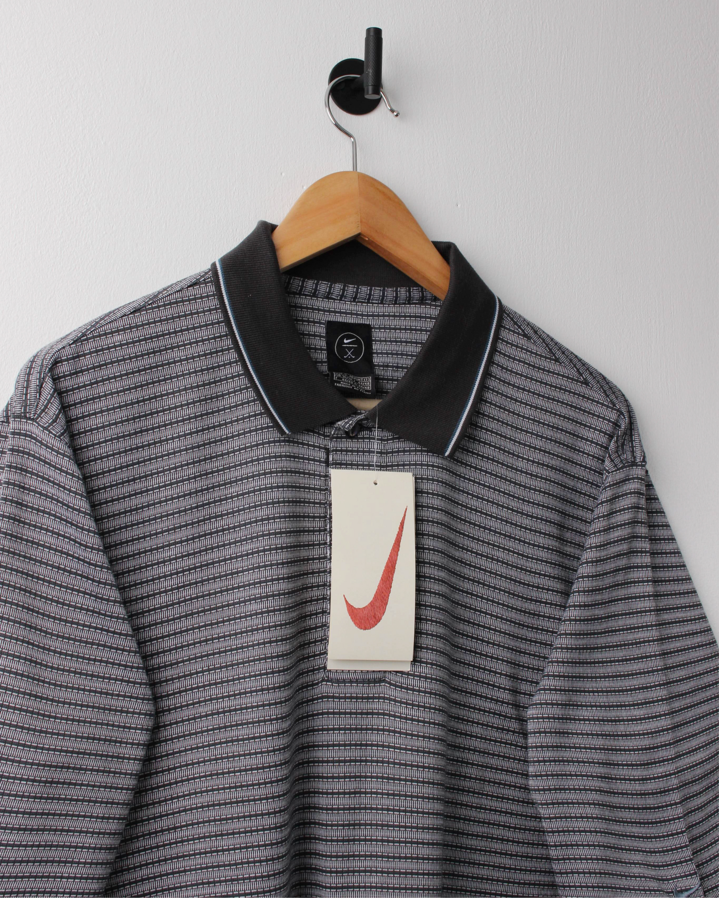 90s Nike Geometric Polo with Tags (S)