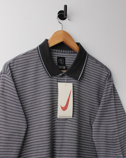 90s Nike Geometric Polo with Tags (S)