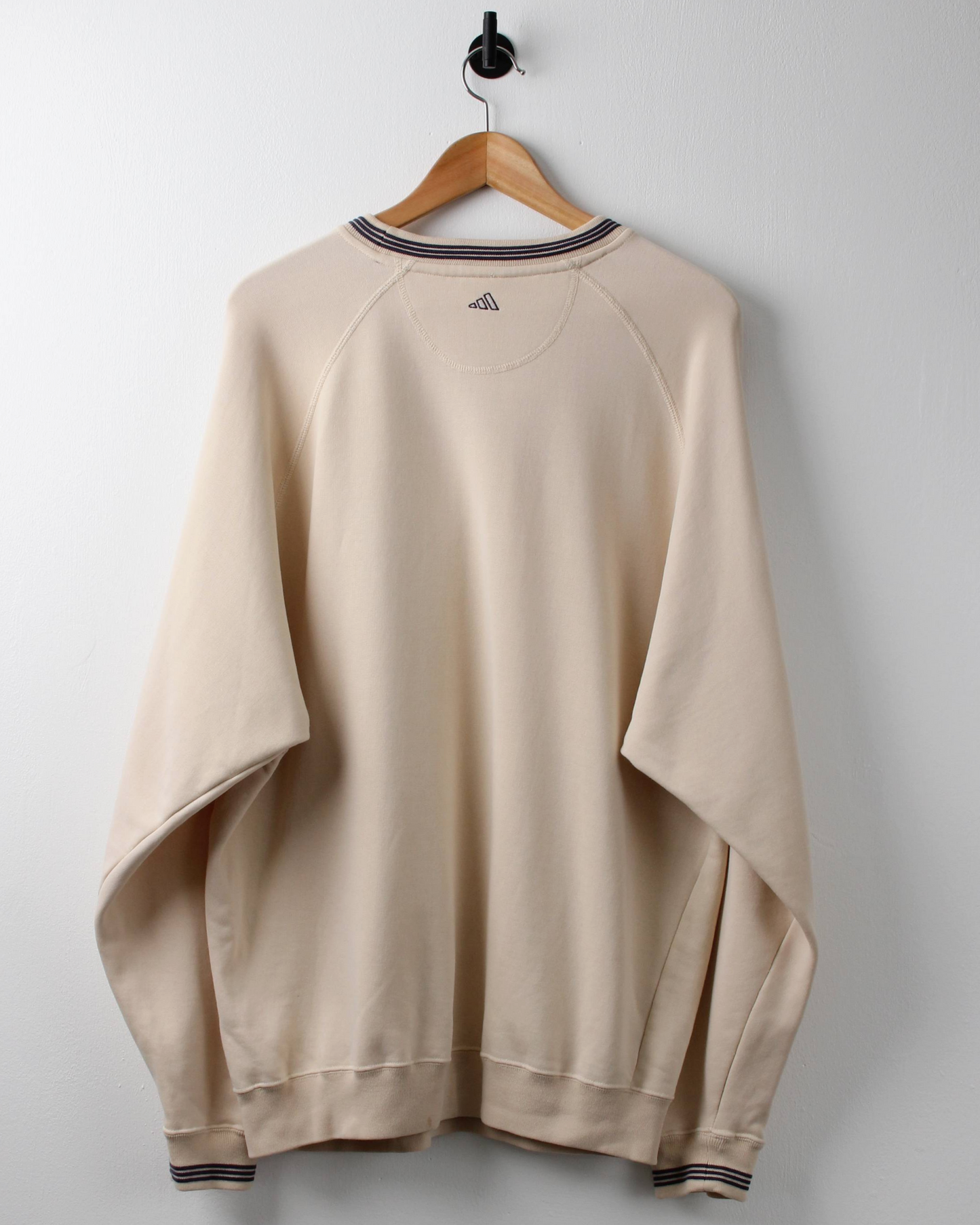 00s Adidas Golf Cream Crewneck Sweatshirt (L)