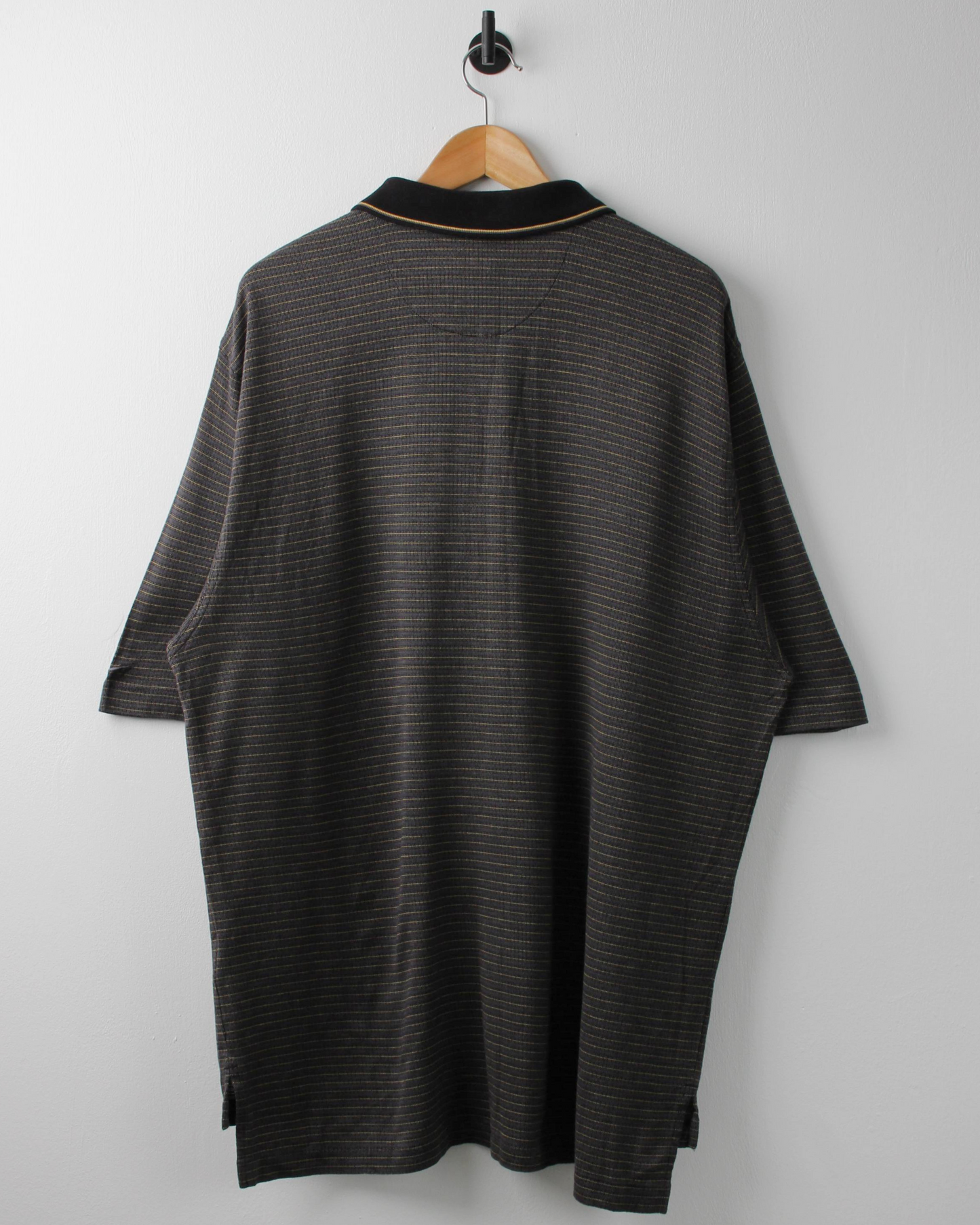 90s Nike Yellow & Grey Geometric Polo (XL)