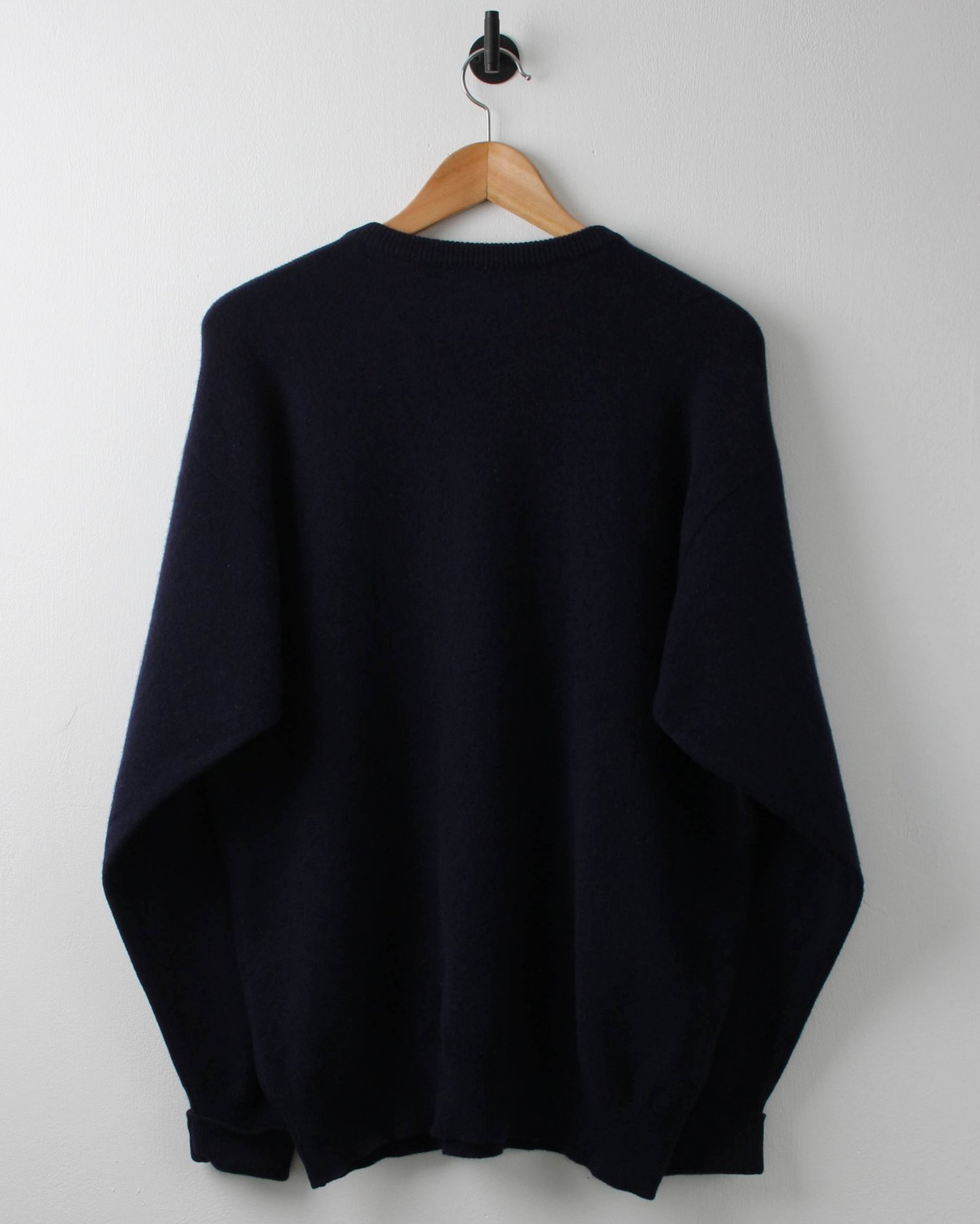 90s TaylorMade Navy Lambswool Crewneck Knit (L)