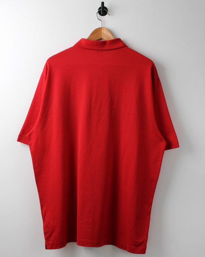 00s Nike Tiger Woods Red Gradient Graphic Polo (XL)