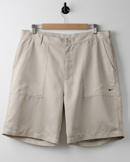 00s Nike Cream Golf Shorts (36W)