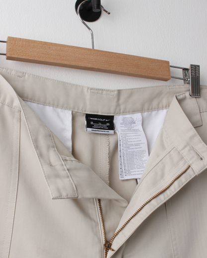 00s Nike Cream Golf Shorts (38W)