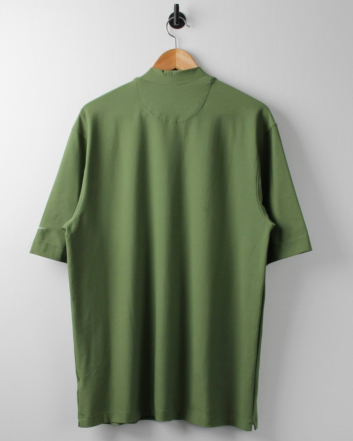 00s Nike Deep Green Dri-Fit Mock Neck Golf Top (L)