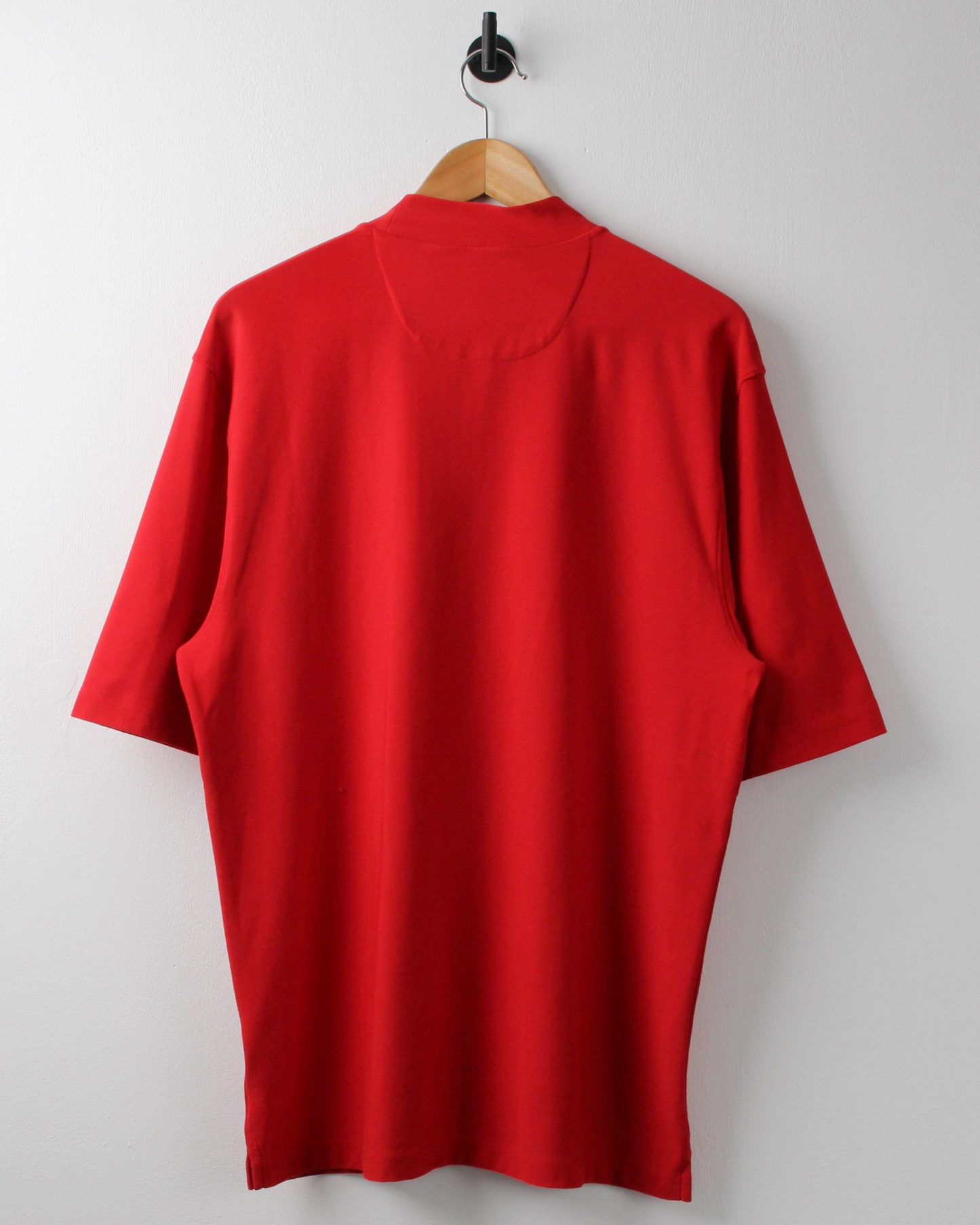 00s Nike Tiger Woods Red Mock Neck Golf Top (L)