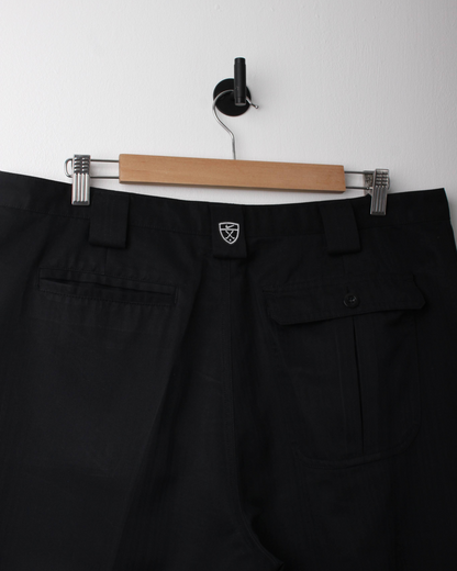 00s Nike Shield Logo Navy Golf Shorts (38W)