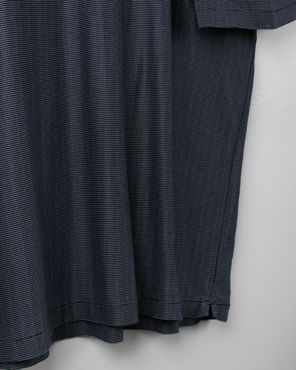 00s Nike Tiger Woods Textured Blue Polo (XL)