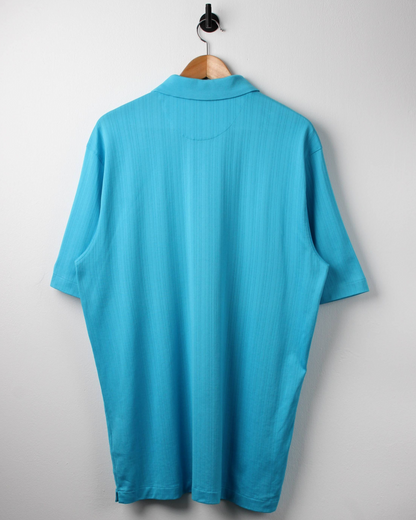00s Nike Tiger Woods Light Blue Polo (L)