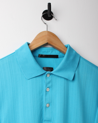 00s Nike Tiger Woods Light Blue Polo (L)