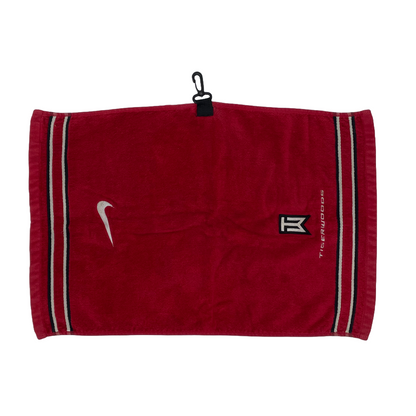 Nike Tiger Woods Red Golf Towel