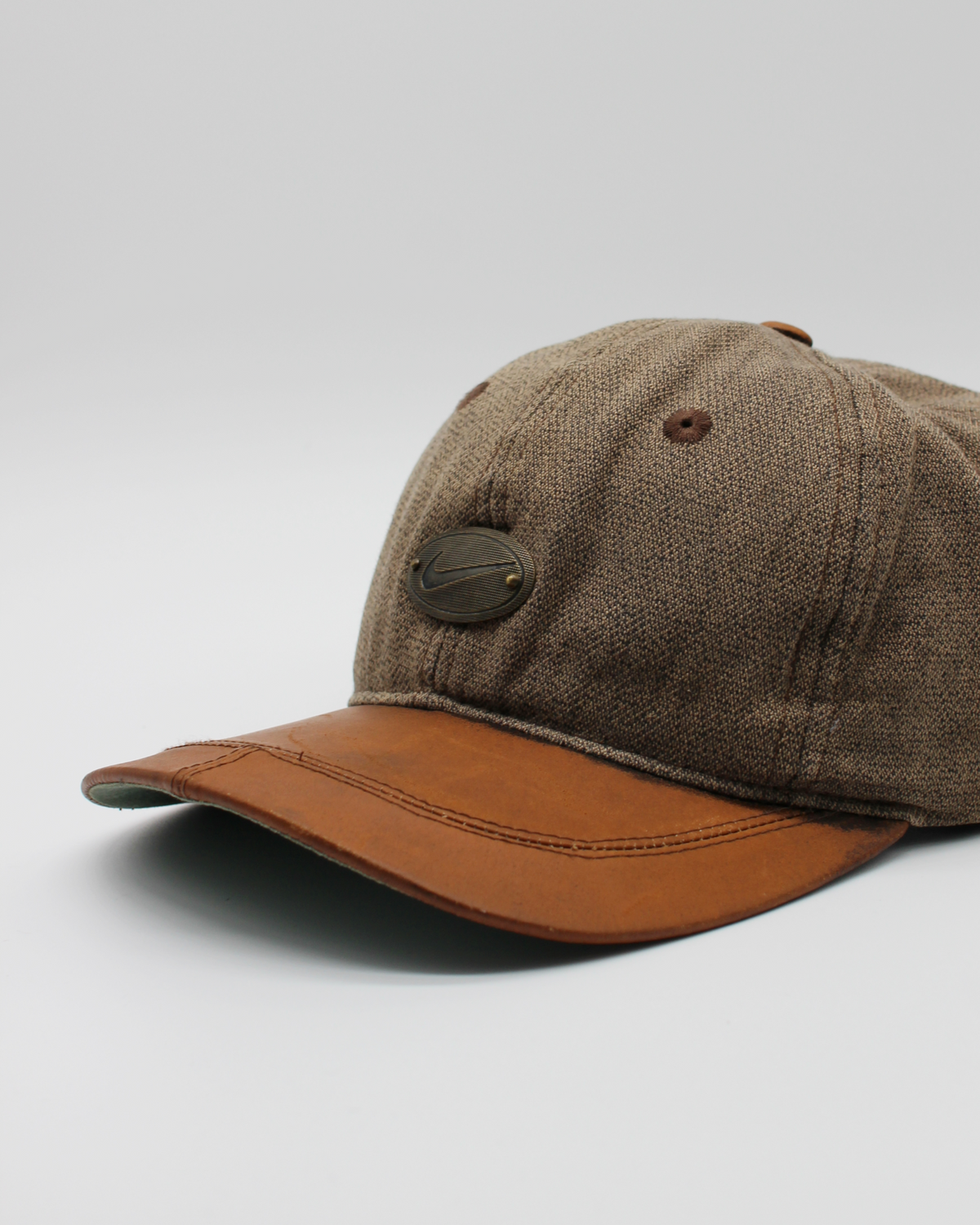 90s Nike Textured Leather Cap