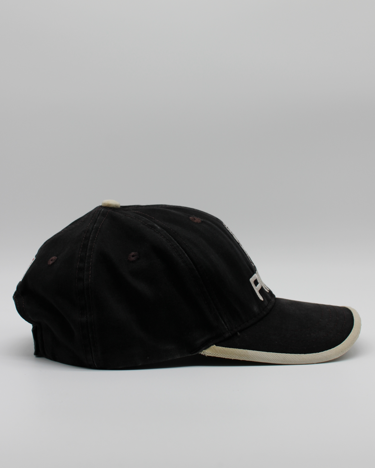 90s Ping ‘Mr Ping’ Logo Black & White Cap