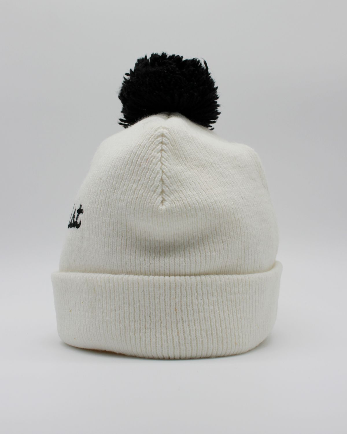 90s Titleist White & Black Beanie Hat