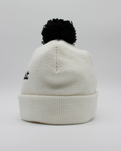 90s Titleist White & Black Beanie Hat