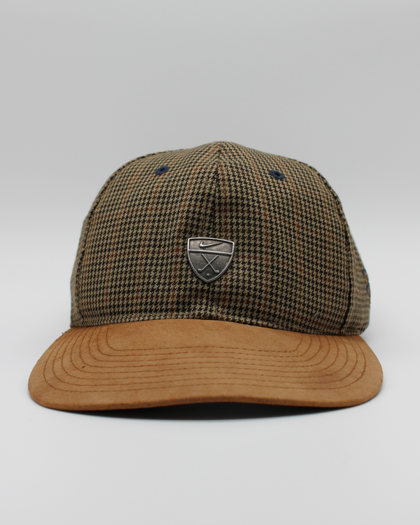 00s Nike Shield Logo Disney Brown Micropattern Cap